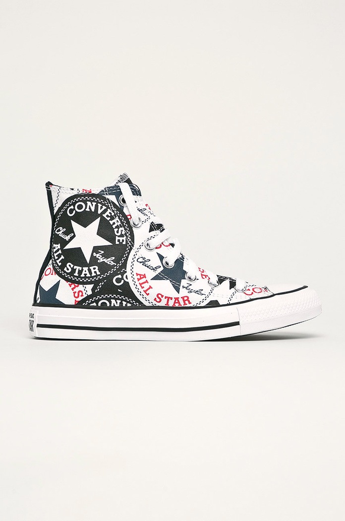 Converse - Високи кецове равна сив 166985