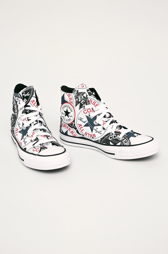 Converse - Високи кецове 166985 сив SS20