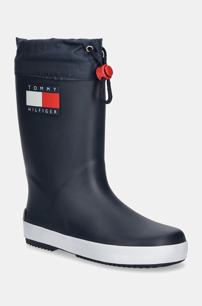 Tommy Hilfiger - Kalosze dziecięce granatowy T3X6.30766.31.39