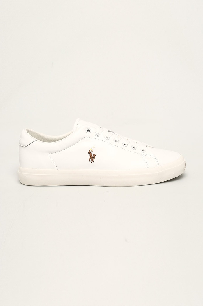Polo Ralph Lauren bőr cipő Longwood lapos fehér 816785025004
