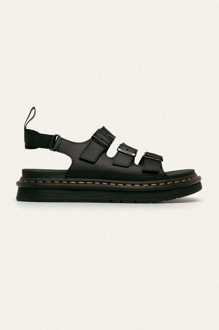 Dr. Martens - Sandały skórzane Soloman czarny DM25767001.Soloman
