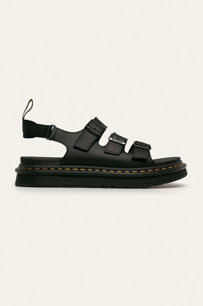 Dr. Martens - Sandały skórzane Soloman czarny DM25767001.Soloman