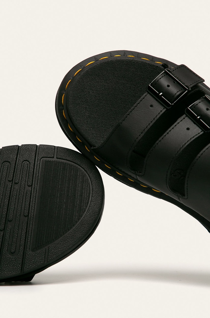 Dr. Martens - Sandały skórzane Soloman czarny DM25767001.Soloman