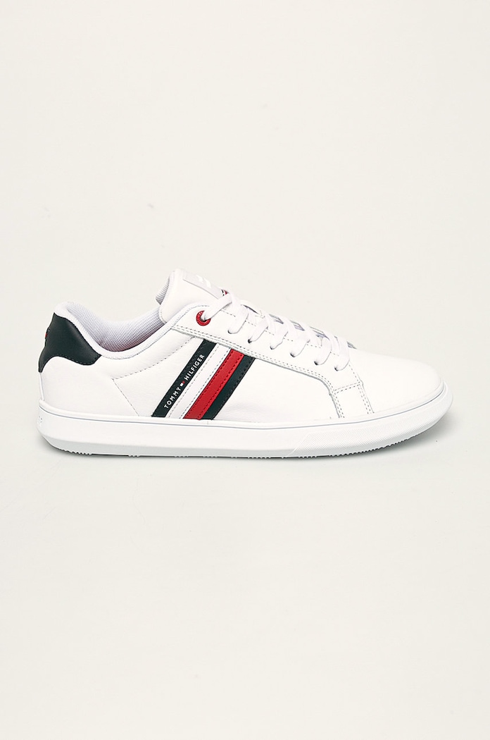 Παπούτσια Tommy Hilfiger συνθετικό λευκό FM0FM02668