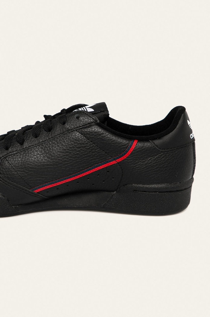 Παπούτσια Δερμάτινα sneakers adidas Originals G27707 μαύρο