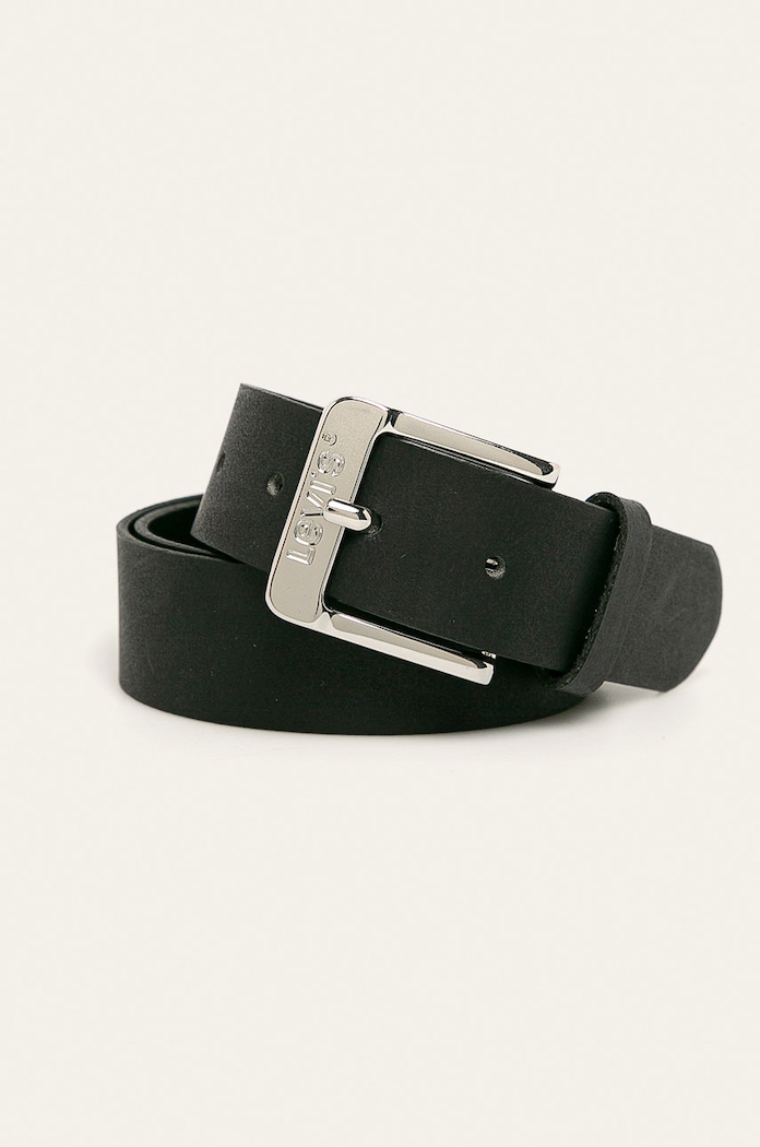 Levi's - Curea de piele negru 37460.0185