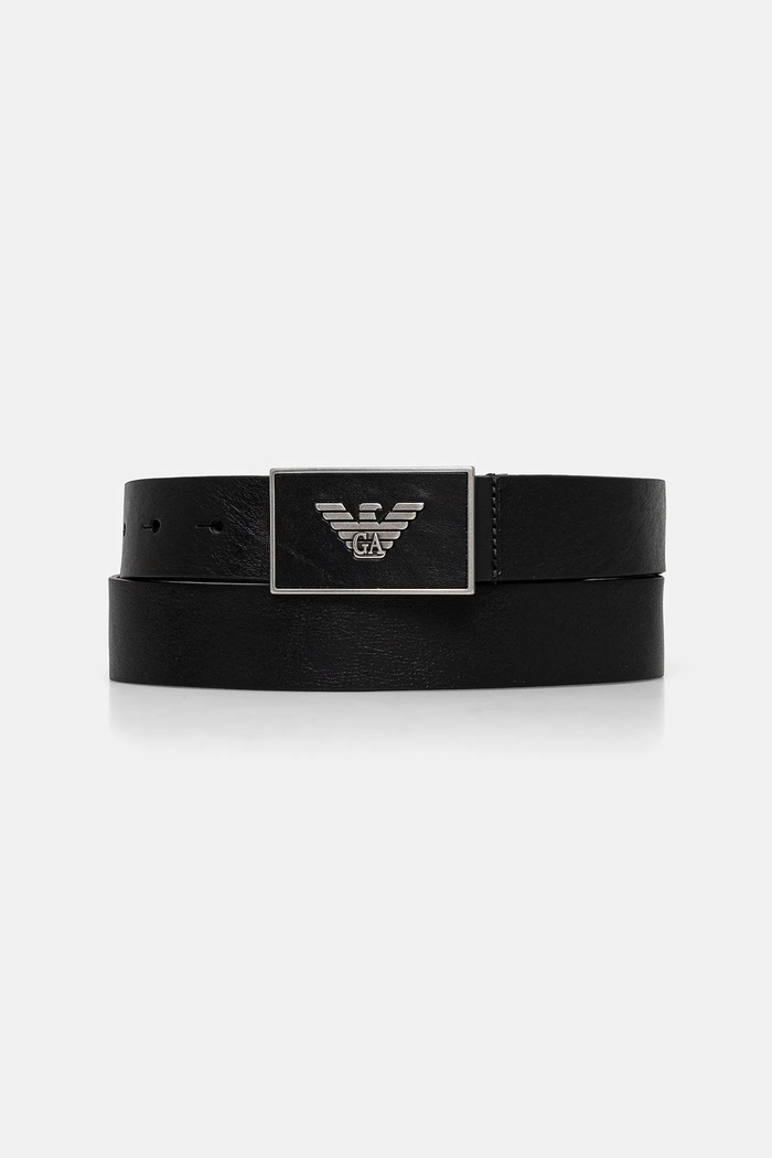 Emporio Armani pas moški usnjeni črna Y4S196.YDC0G