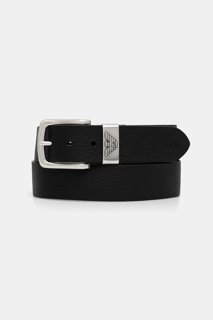 Emporio Armani pas moški usnjeni črna Y4S201.YDD6G
