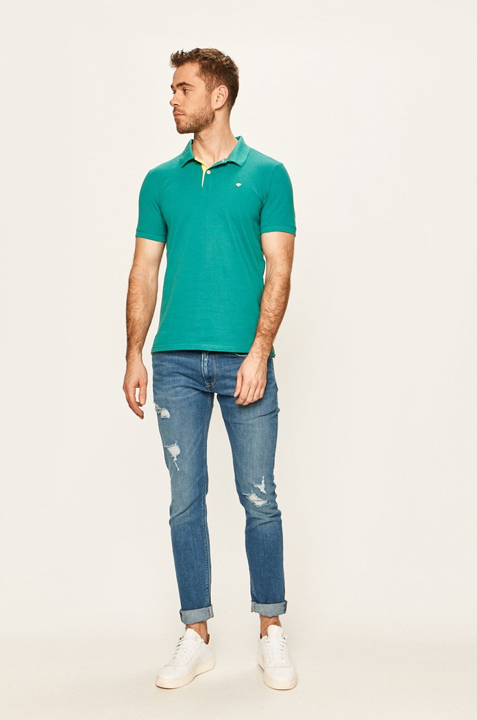 Tom Tailor Denim - Tricou Polo 1016502 verde AA00
