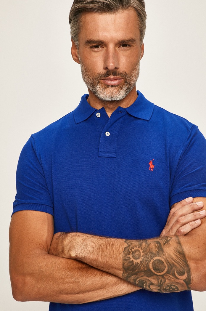 Polo Ralph Lauren - Tricou Polo 710782592010 albastru