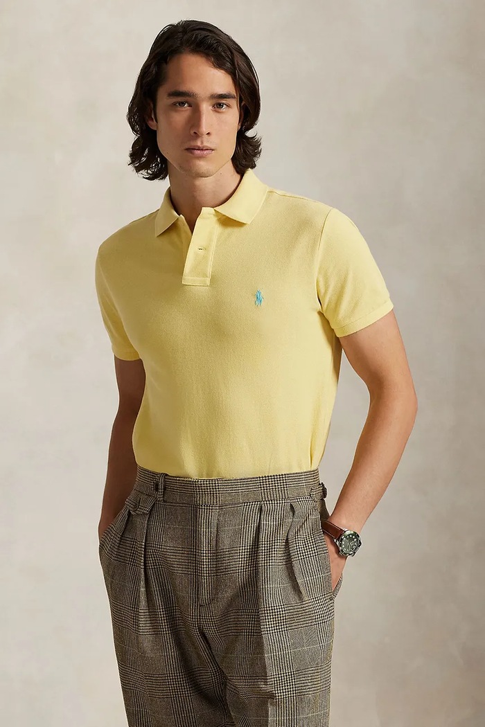 Polo Ralph Lauren - Poló sima sárga 710782592021