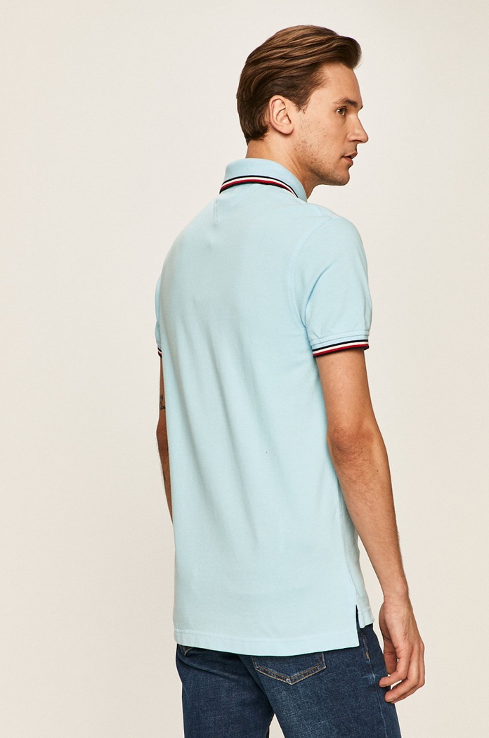 Odzież Tommy Hilfiger Polo MW0MW13080 MW0MW13080 niebieski