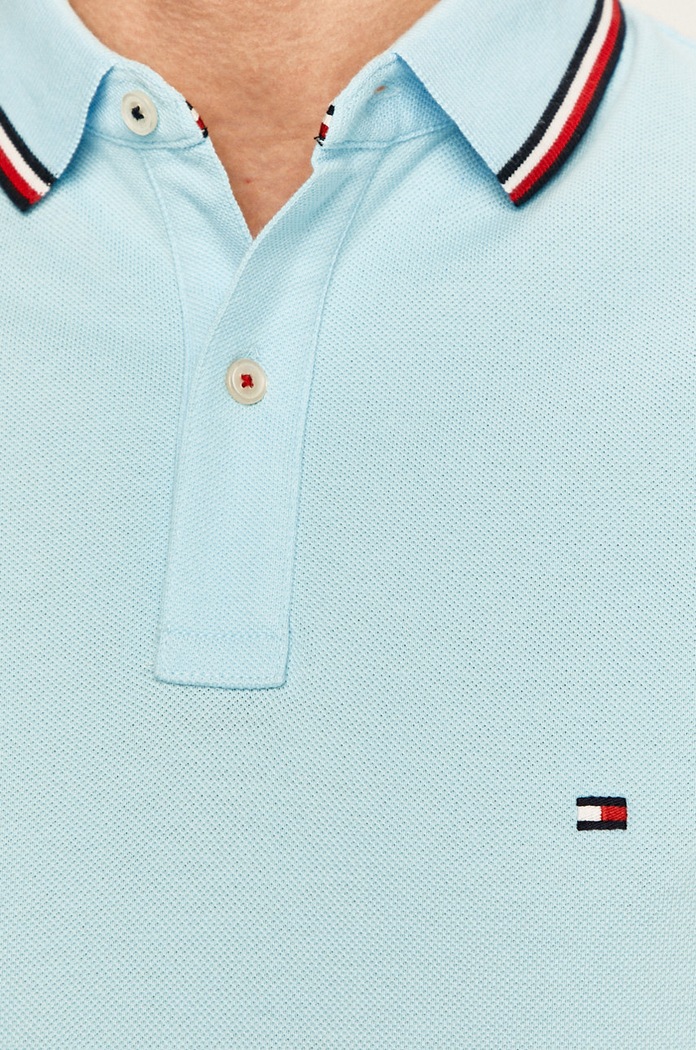 Polo MW0MW13080 Tommy Hilfiger niebieski MW0MW13080