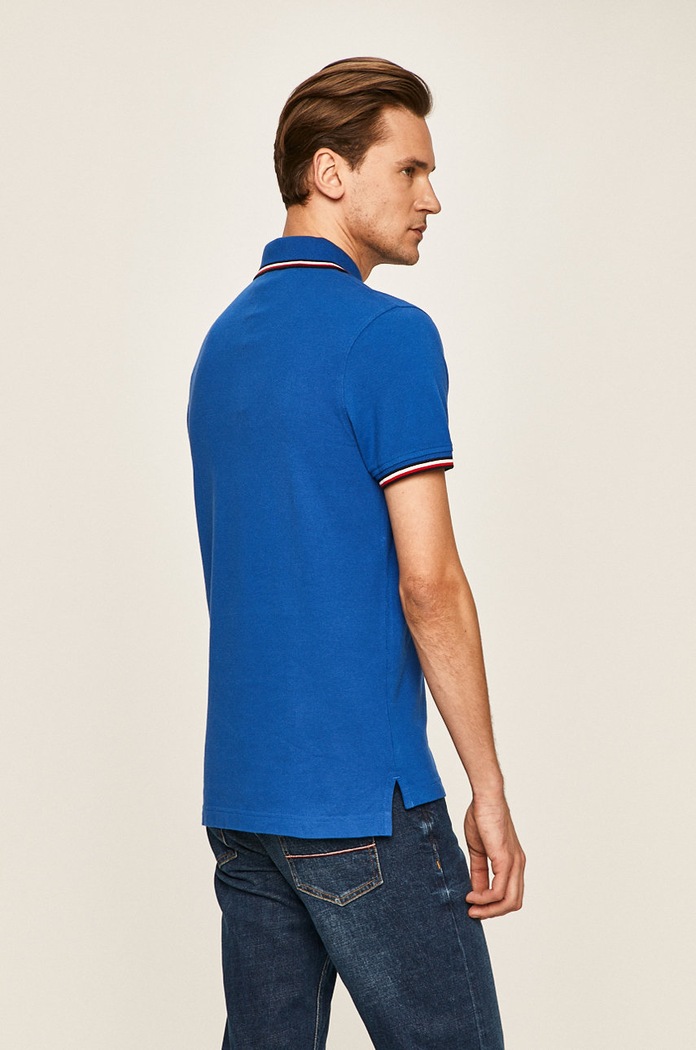 Oblečenie Tommy Hilfiger Pánske polo tričko MW0MW13080 modrá