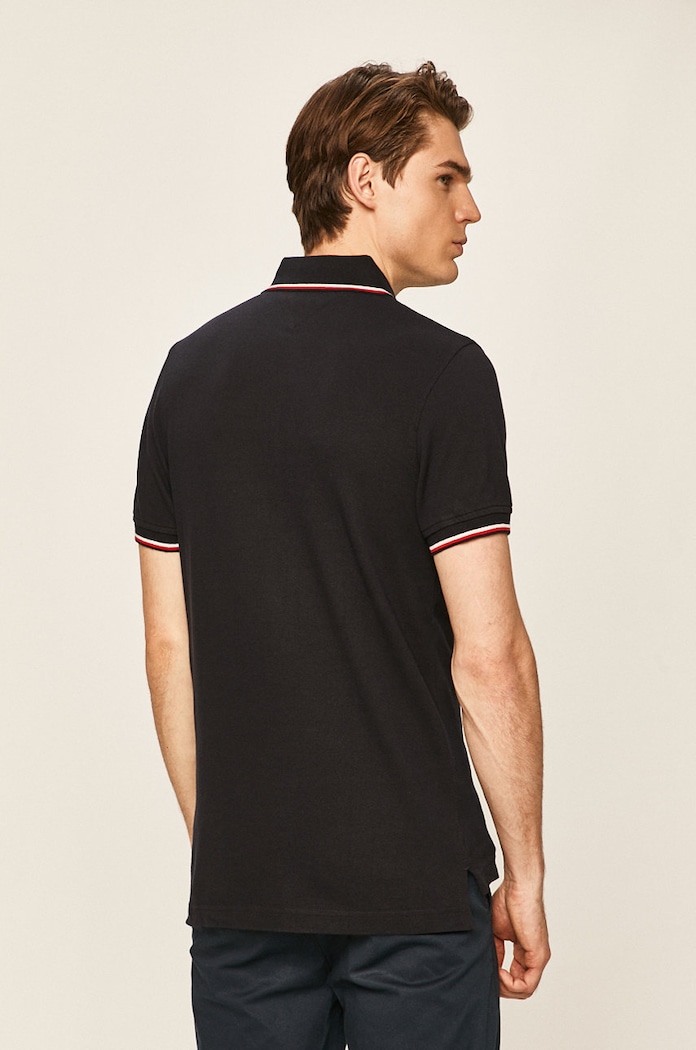 Oblečenie Tommy Hilfiger - Pánske polo tričko MW0MW13080 tmavomodrá