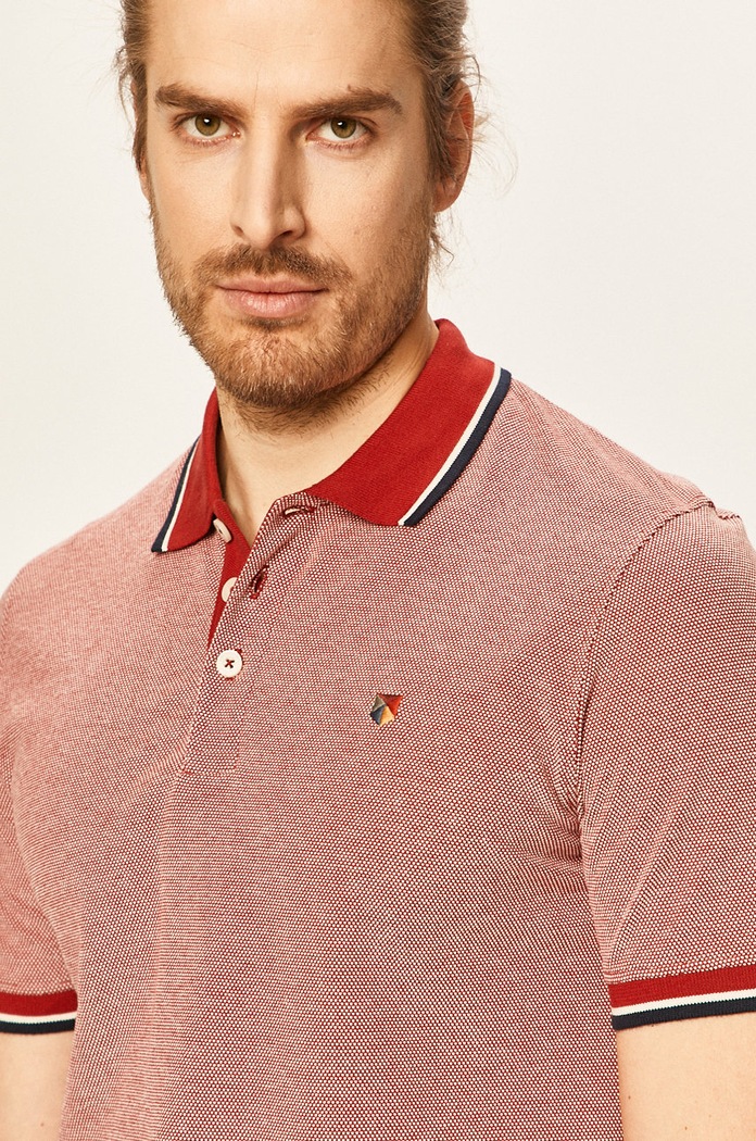 Premium by Jack&Jones - Polo tričko červená 12169064