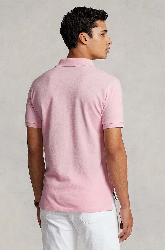 Polo Ralph Lauren - Pánske polo tričko 710795080004 ružová AA00