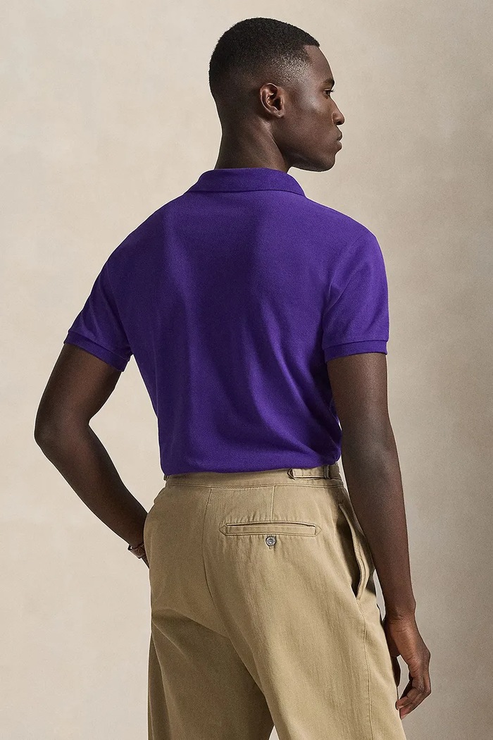 Polo Ralph Lauren - Poló 710795080028 lila SS20