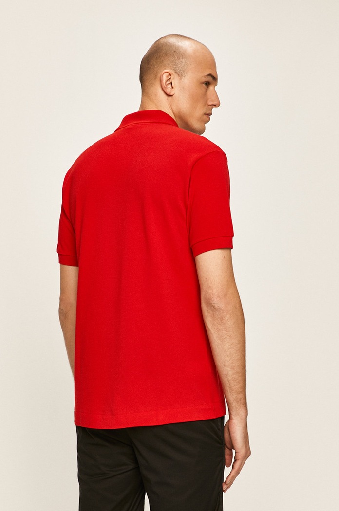 Oblečení Polo tričko Lacoste L1212.... červená