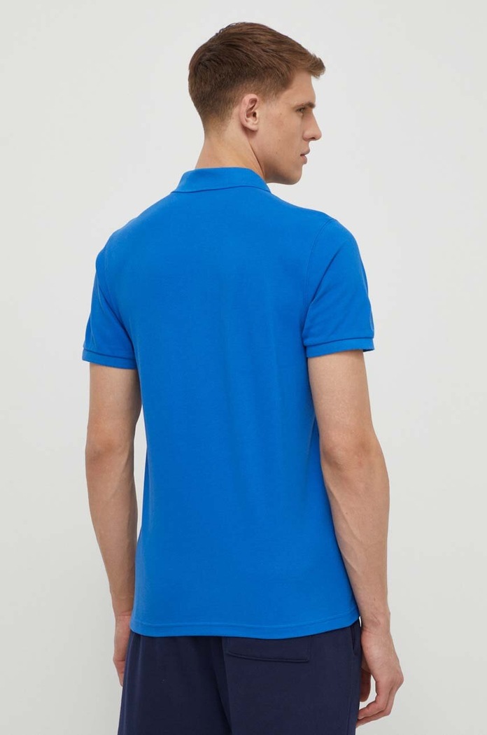 Helly Hansen pamut póló 33980 kék SS25