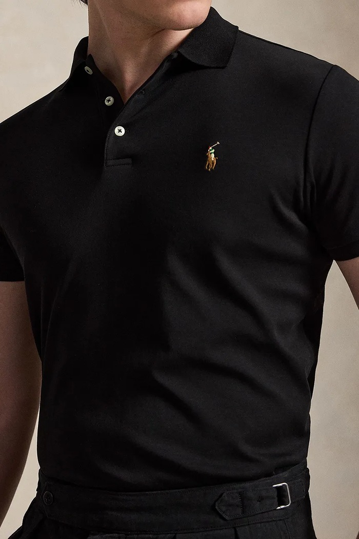 Polo Ralph Lauren - Polo tričko čierna 710713130001