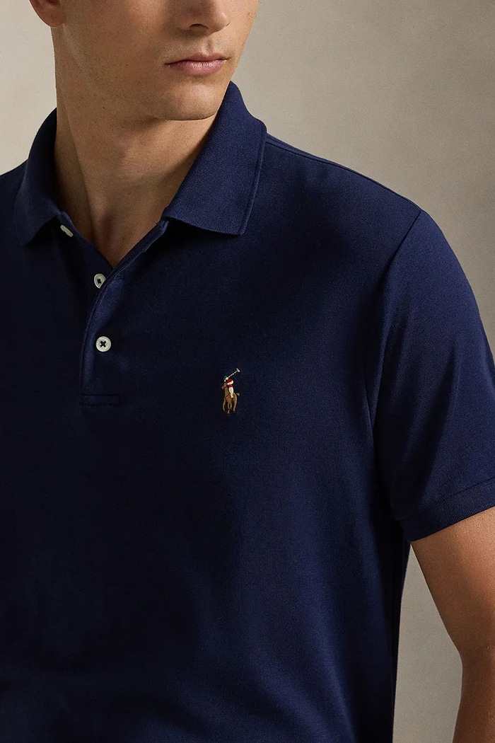 Polo Ralph Lauren - Polo tričko tmavomodrá 710713130006