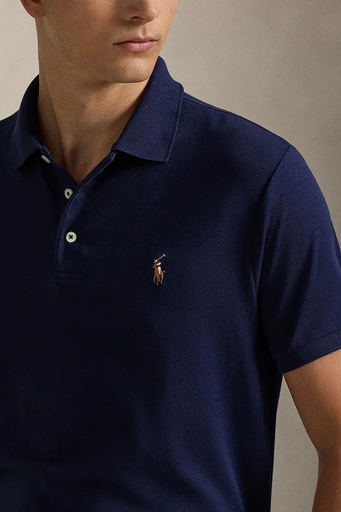 Polo Ralph Lauren - Polo tričko tmavomodrá 710713130006