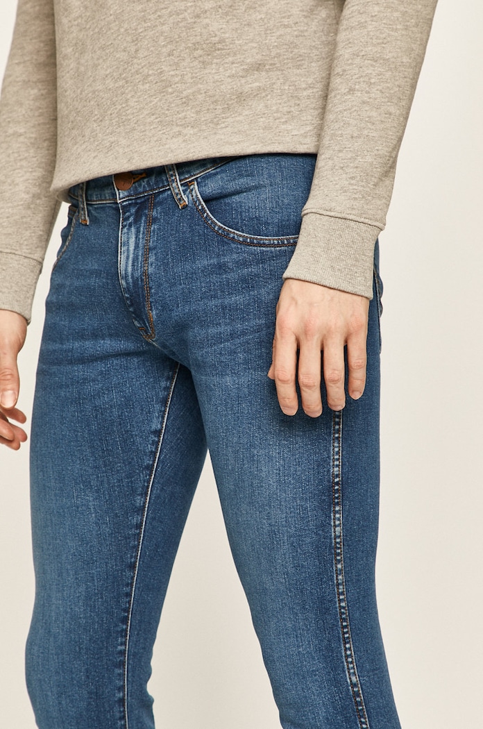 Wrangler - Jeansy Bryson niebieski W14XT112E
