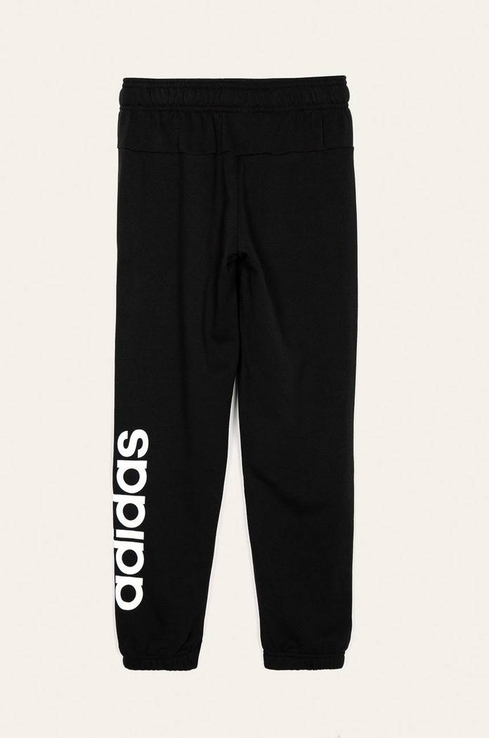 adidas - Spodnie dziecięce 128-176 cm DV1806 dzianina czarny DV1806