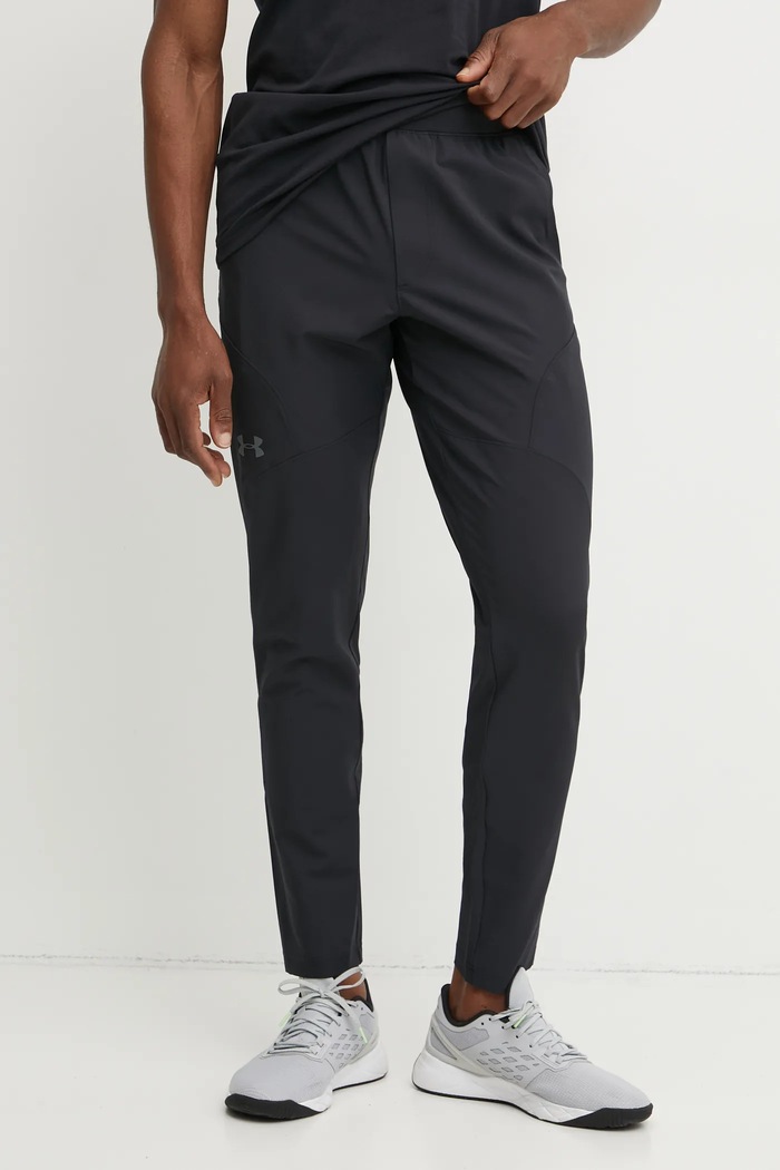 Under Armour - Παντελόνι με ελαστάν μαύρο 1352028