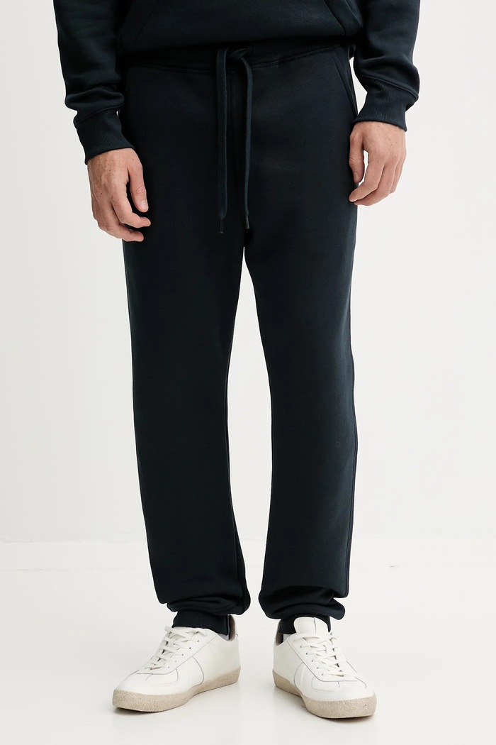 G-Star Pantaloni de trening pentru bărbați cu bumbac Premium core type c bleumarin D15653.C235