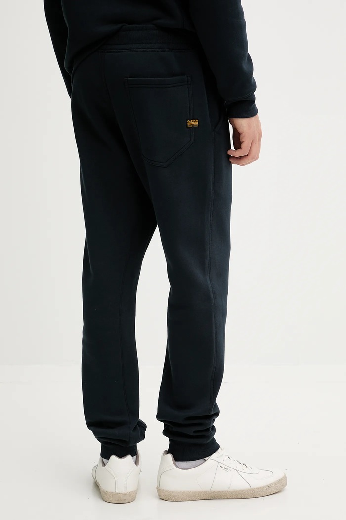 Îmbrăcăminte G-Star Pantaloni de trening pentru bărbați cu bumbac Premium core type c D15653.C235 bleumarin