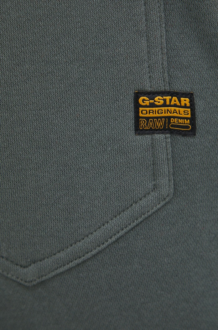 G-Star teplákové nohavice pánske s bavlnou Premium core type c zelená D15653.C235