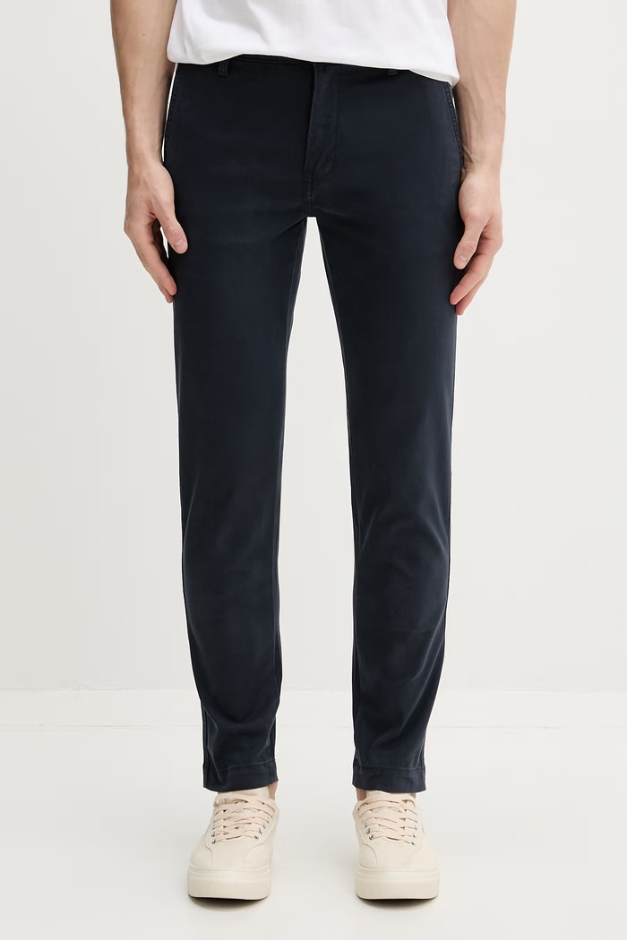 Levi's pantaloni chinos pentru bărbați din bumbac cu elastan XX CHINO STD II chinos bleumarin 17196.0016