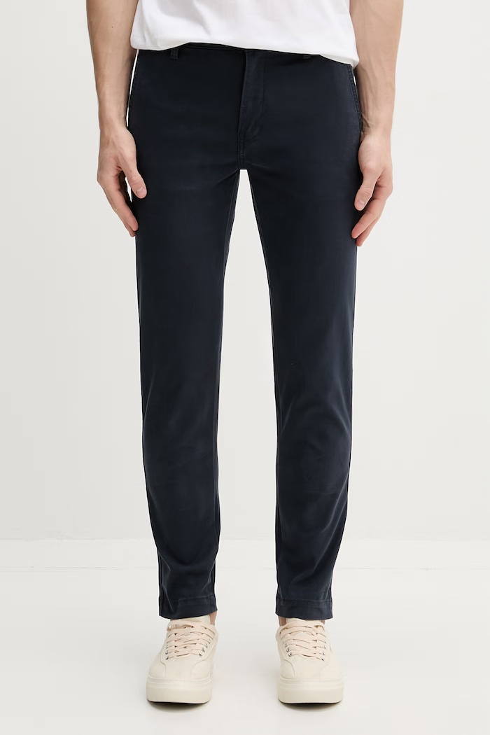 Levi's pantaloni chinos pentru bărbați din bumbac cu elastan XX CHINO STD II chinos bleumarin 17196.0016