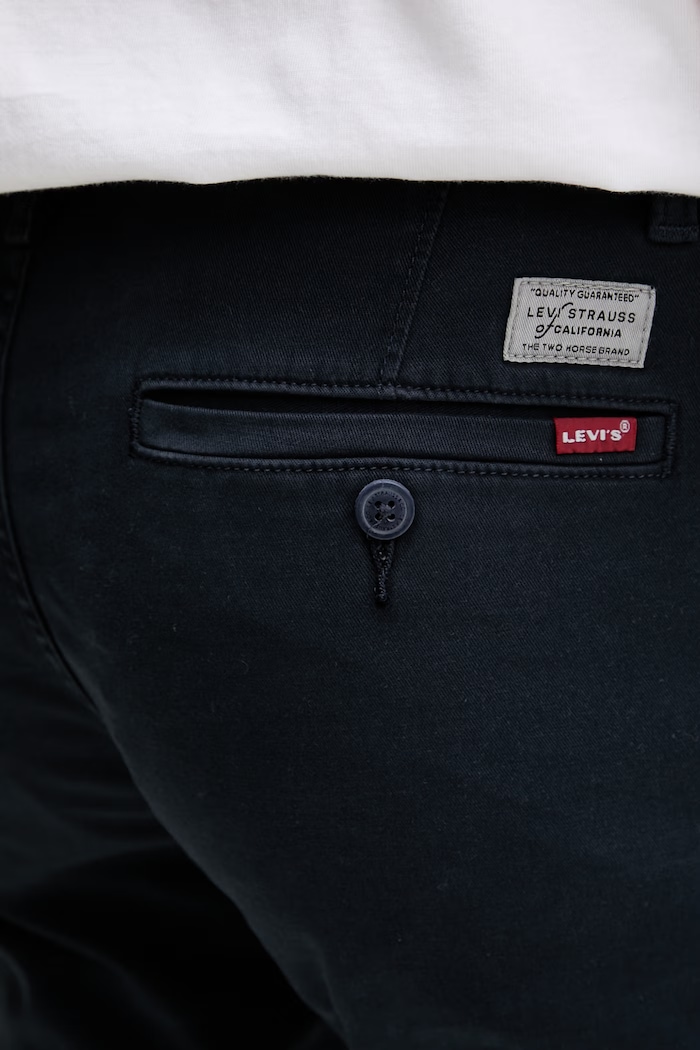 Levi's pantaloni chinos pentru bărbați din bumbac cu elastan XX CHINO STD II bleumarin 17196.0016