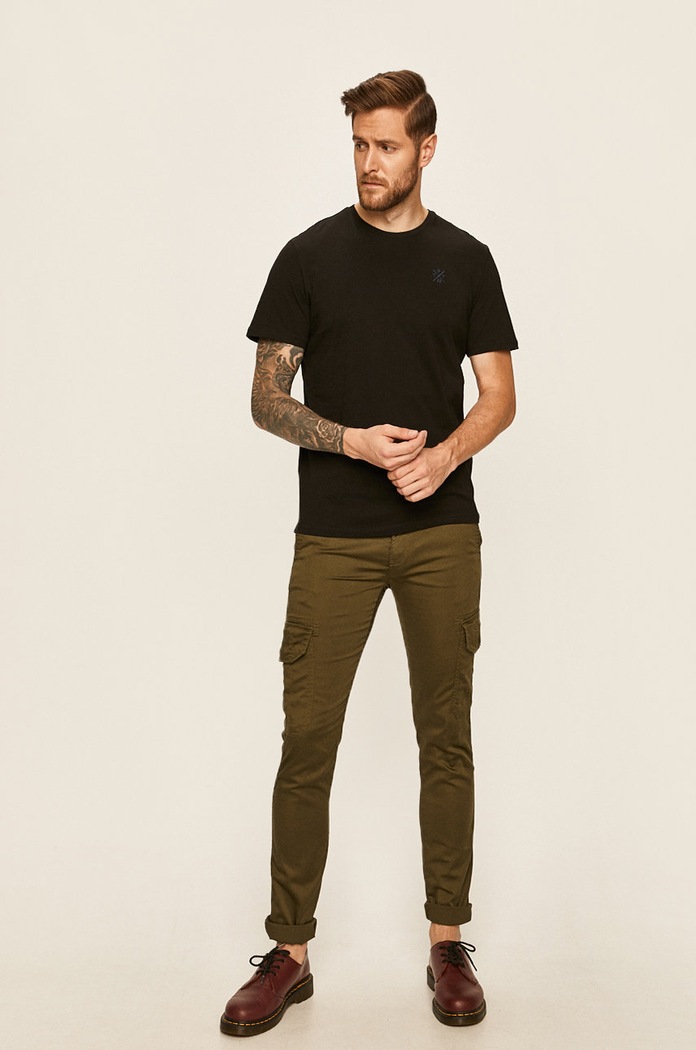 Tom Tailor Denim - Spodnie 1018222 zielony SS20