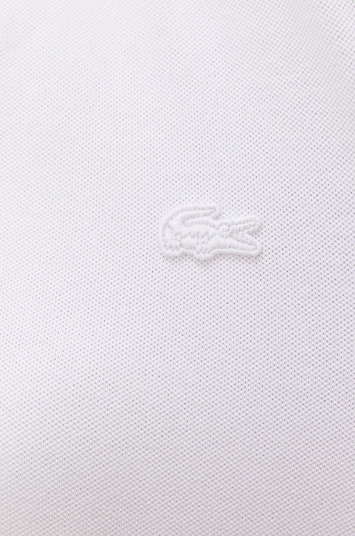 Lacoste šaty s bavlnou EF5473 biela