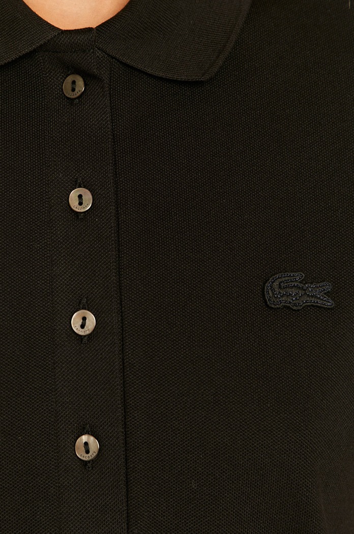 Lacoste ruha pamuttal EF5473 fekete