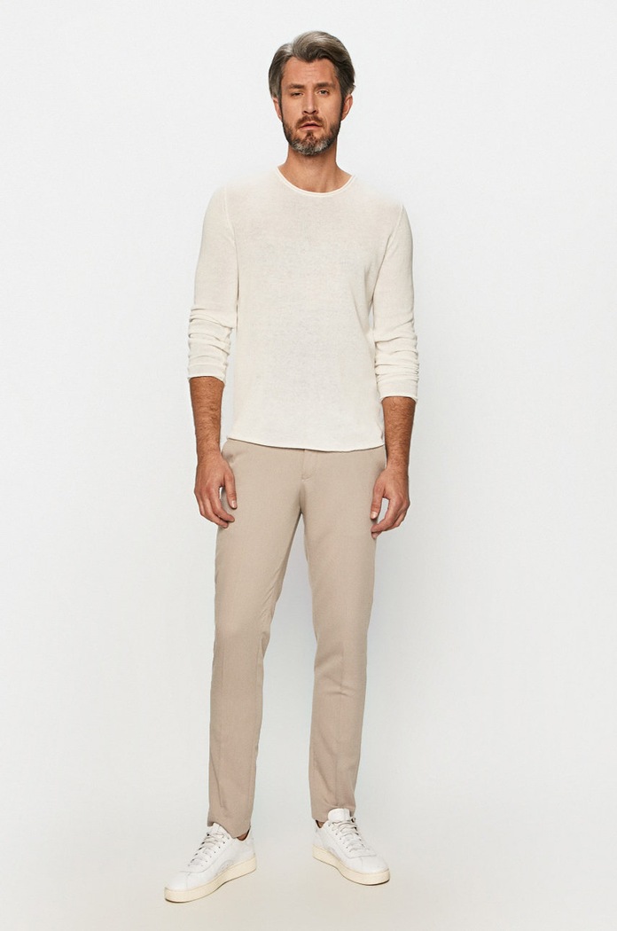 Premium by Jack&Jones - Sweter 12137548 biały AA00