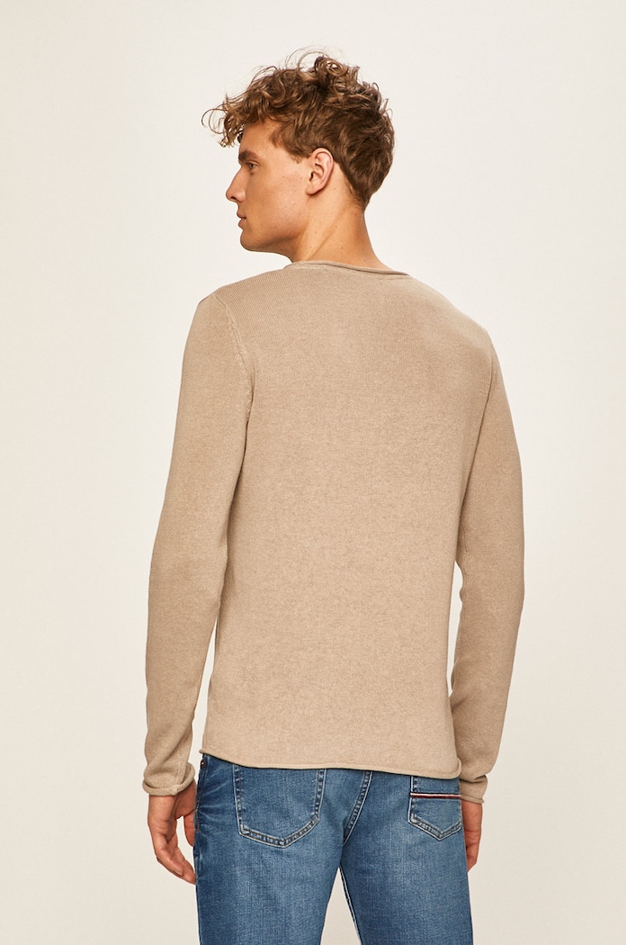 Odzież Premium by Jack&Jones - Sweter 12137548 beżowy