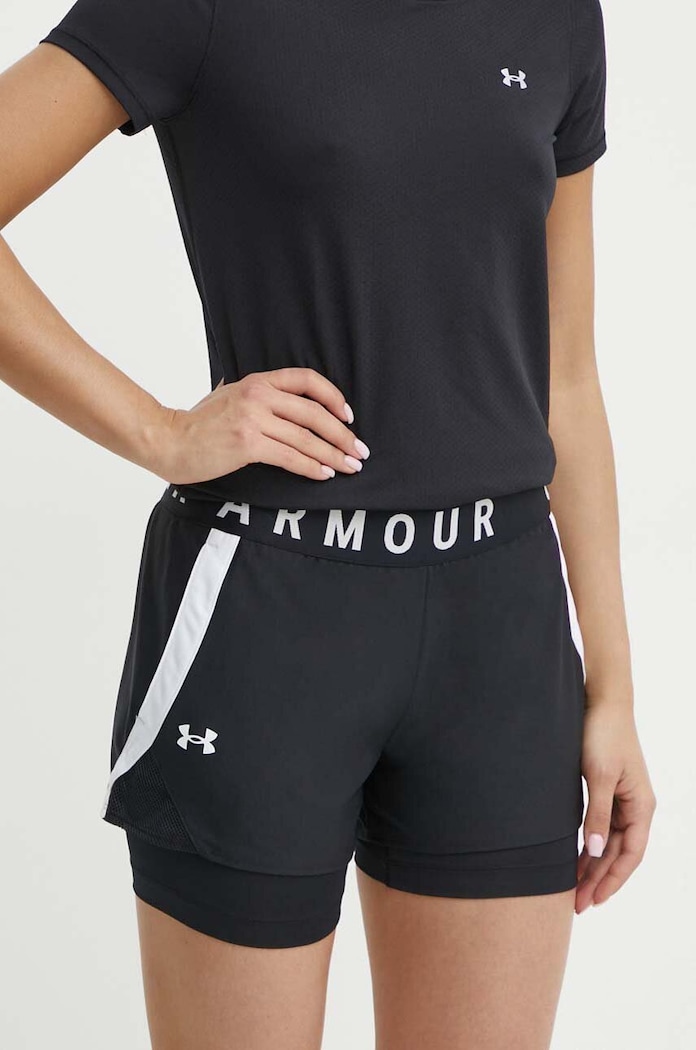 Šortky Under Armour 1351981 pletenina čierna 1351981