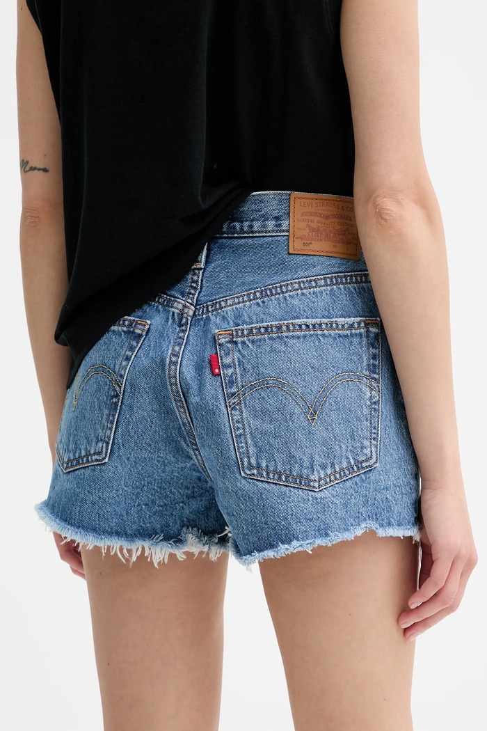 Oblečenie Levi's - Rifľové krátke nohavice 56327.0081 modrá