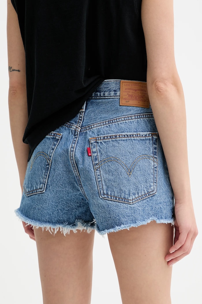 Oblečenie Levi's - Rifľové krátke nohavice 56327.0081 modrá