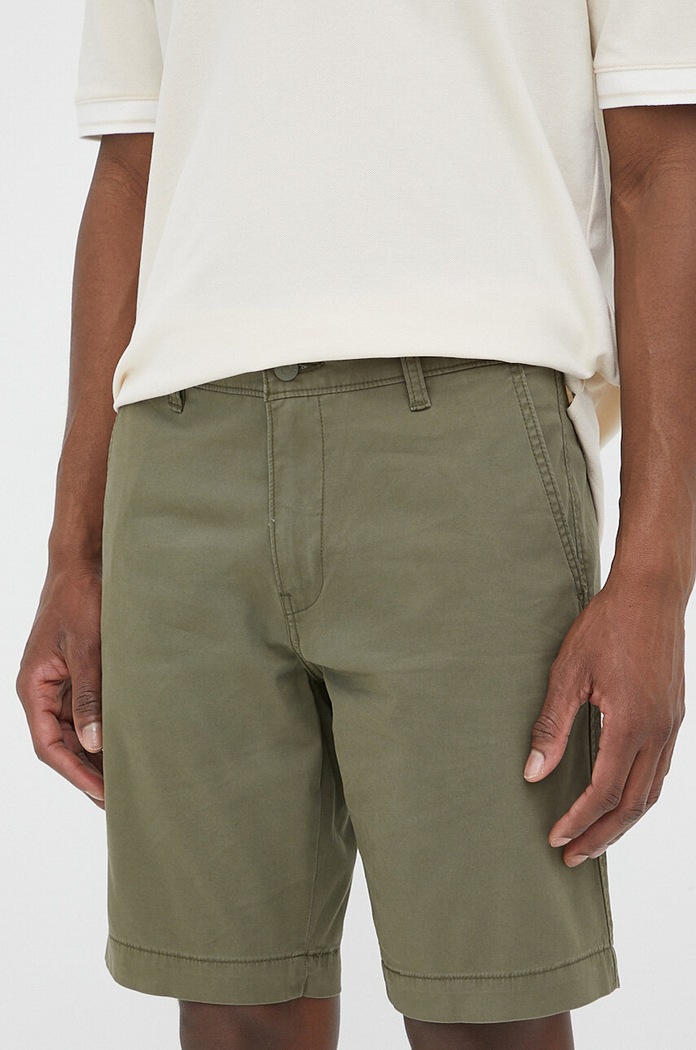 Levi's rövidnadrág elasztánnal zöld 17202.0004