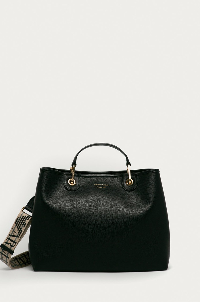 Emporio Armani – Torebka mieści A4 czarny Y3D165.YFO5B