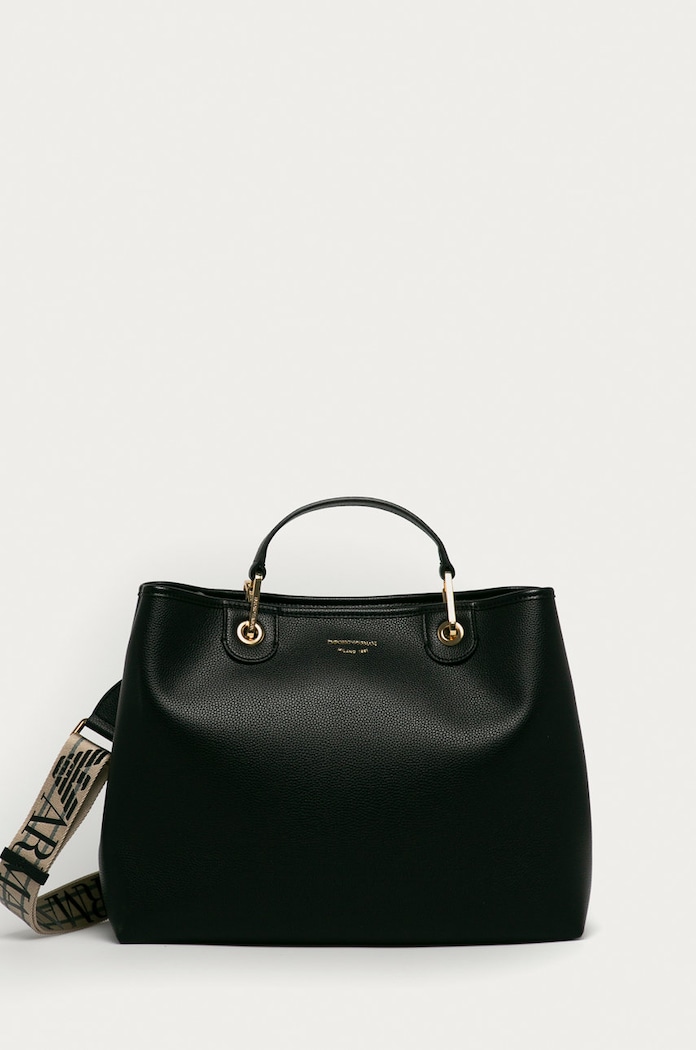 Emporio Armani – Torebka mieści A4 czarny Y3D165.YFO5B