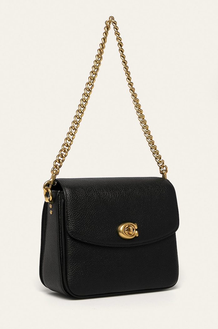 Coach - Kožená kabelka Cassie Crossbody 19 88346 čierna AA00