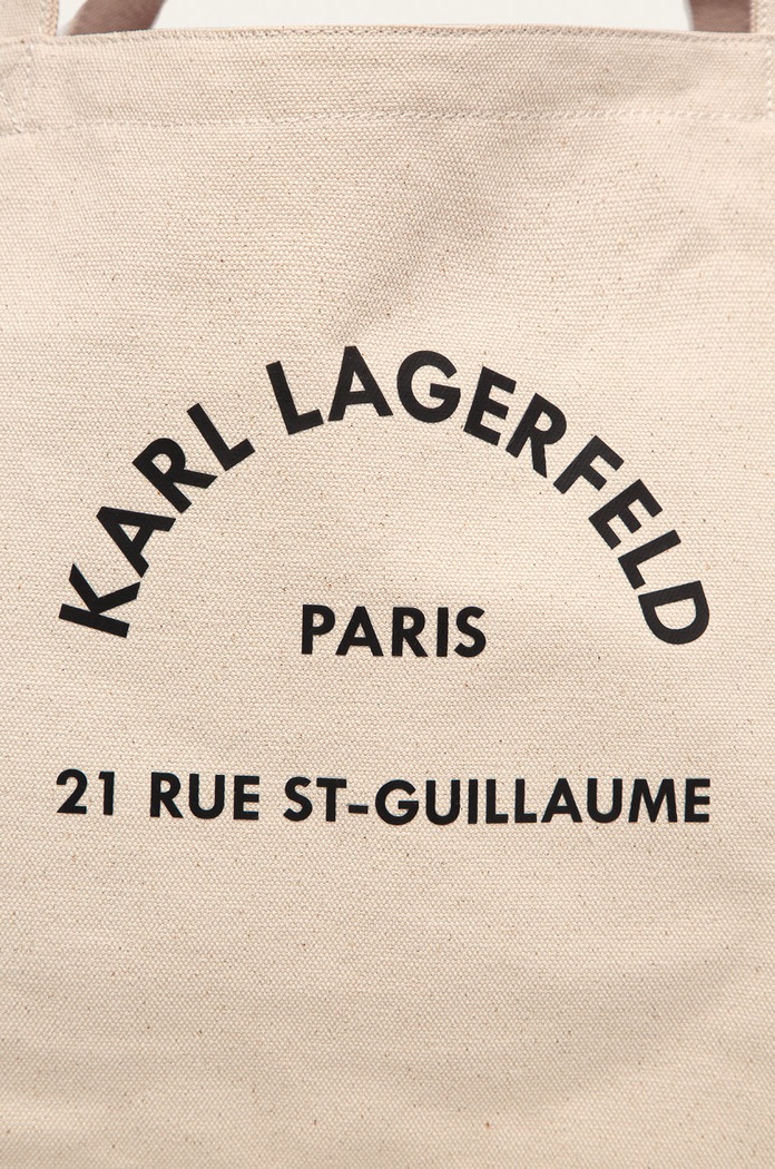 Karl Lagerfeld geantă 201W3138 bej AW24