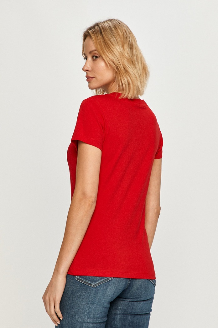 Îmbrăcăminte Calvin Klein Jeans Tricou J20J213716 rosu